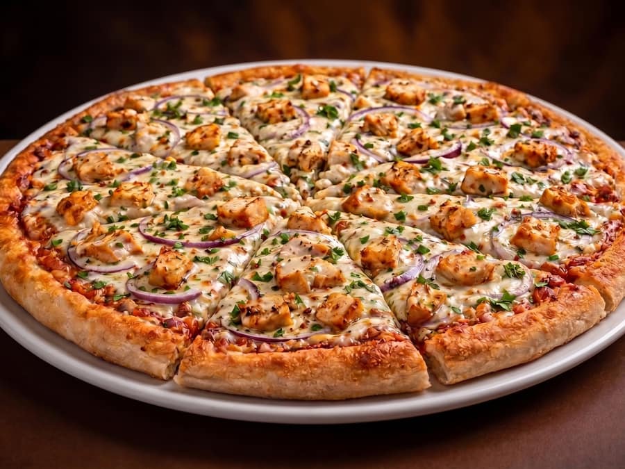 Creamy Chicken pizza from Queso Pizza in Chongwe